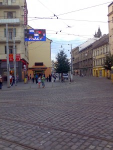 LED obrazovka Anděl Praha