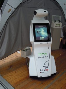 Prague City Festival - Robot Advee ve službách HTC