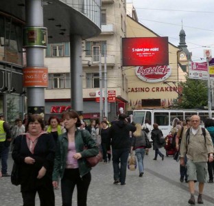 LED obrazovka Andel, Praha - Bonuss-CZ